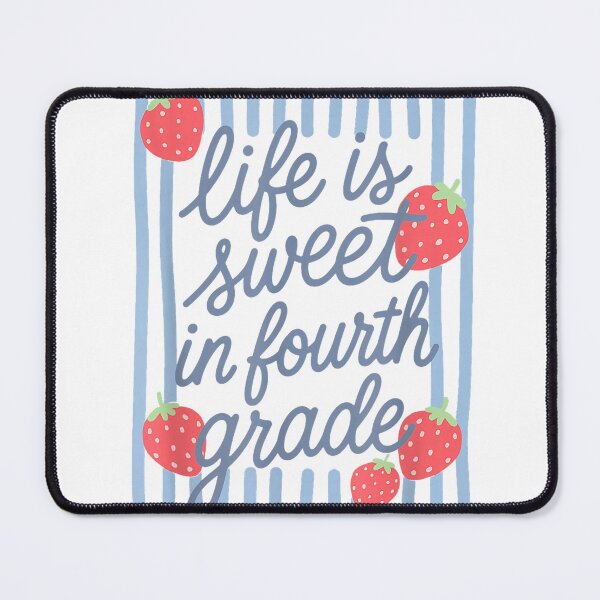 Item preview, Striped Fourth Grade Strawberries Teacher Back to School T-Shirt designed and sold by KTY-NUSS.