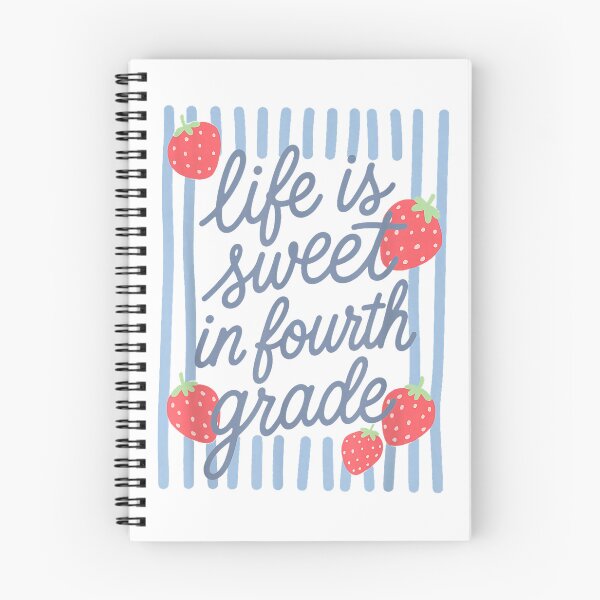 Item preview, Striped Fourth Grade Strawberries Teacher Back to School T-Shirt designed and sold by KTY-NUSS.