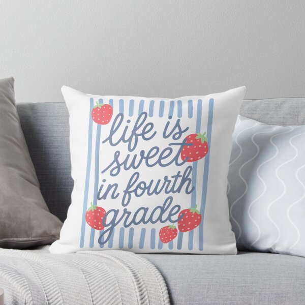 Item preview, Striped Fourth Grade Strawberries Teacher Back to School T-Shirt designed and sold by KTY-NUSS.