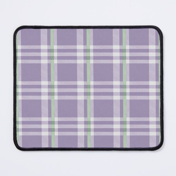 Item preview, Reynolds fun flannel inspired pattern - purple with green stripe designed and sold by ReynoldsFun.