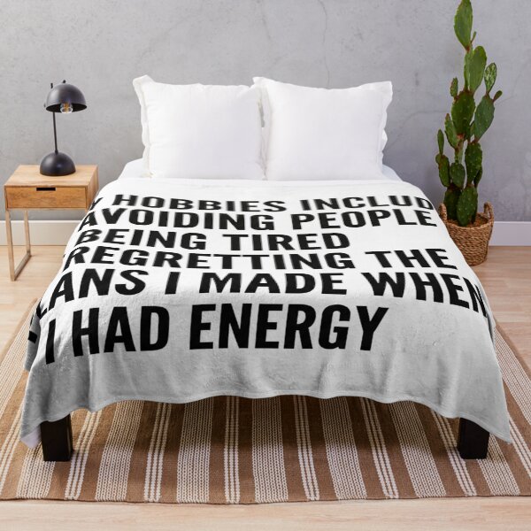 Item preview, Relatable typography with humor over white. designed and sold by Solomon-Ent-144.
