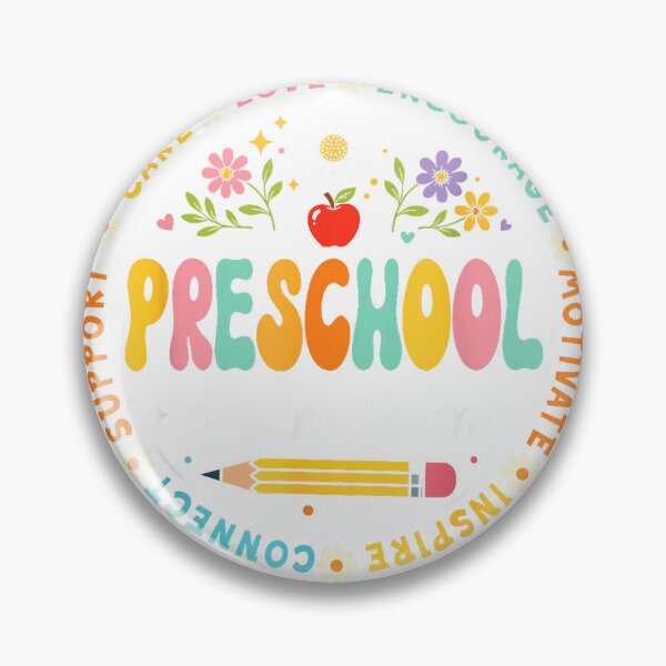 Item preview, Retro Groovy Preschool Teacher Team Back to School Womens T-Shirt designed and sold by gidget-gadget.