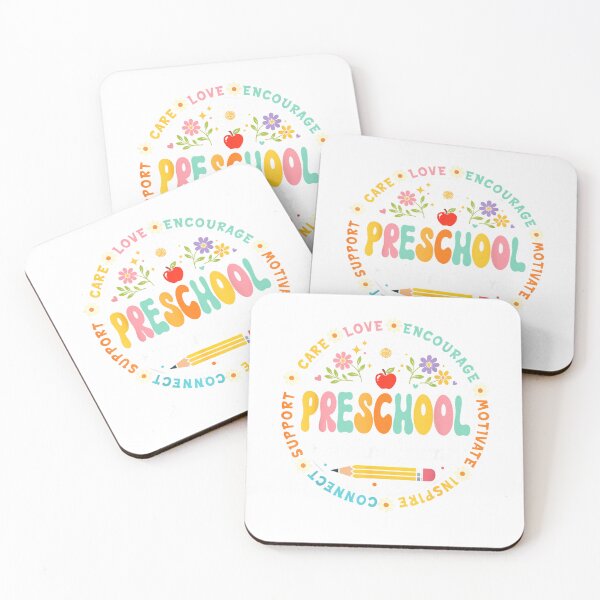 Item preview, Retro Groovy Preschool Teacher Team Back to School Womens T-Shirt designed and sold by gidget-gadget.