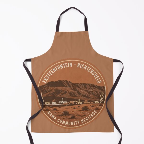 Item preview, Eksteenfontein Nama Community Heritage Sticker – Richtersveld Round Badge designed and sold by The Digital Compass.