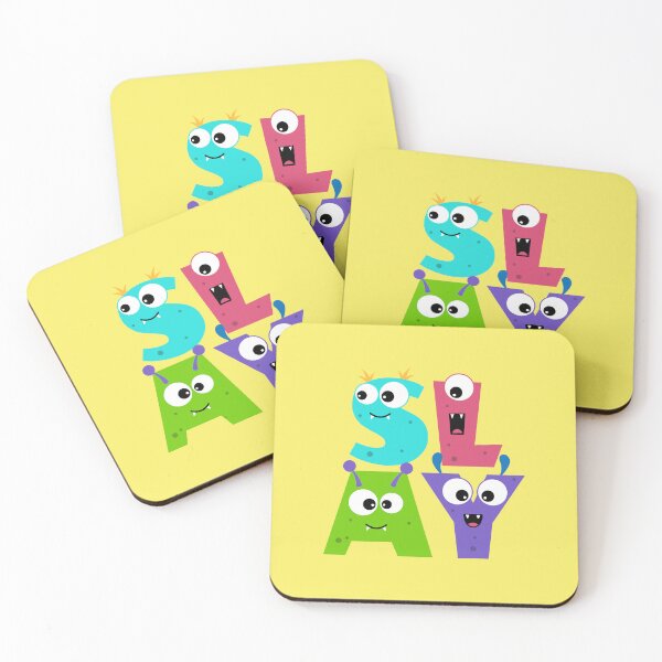 Item preview, Monster lettering SLAY Funny typography Colorful Humor designed and sold by Mauswohn.