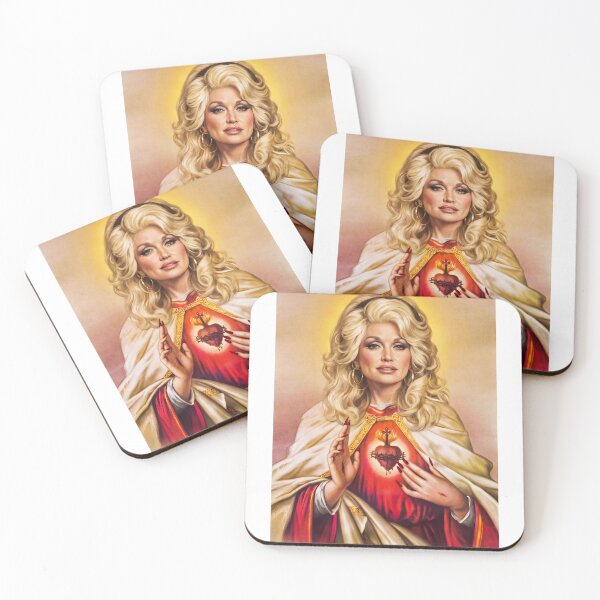 Aperçu de l'œuvre Sainte Dolly Parton, Reine de la musique country, repose en paix Dolly créée et vendue par kareydiwanpro.