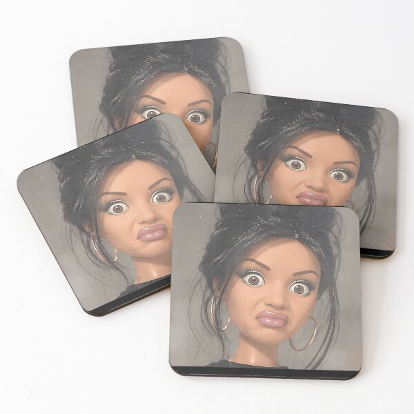 Item preview, Bratz Doll Cringe Face Disgusted Reaction Meme Y2K designed and sold by CharlieConon.