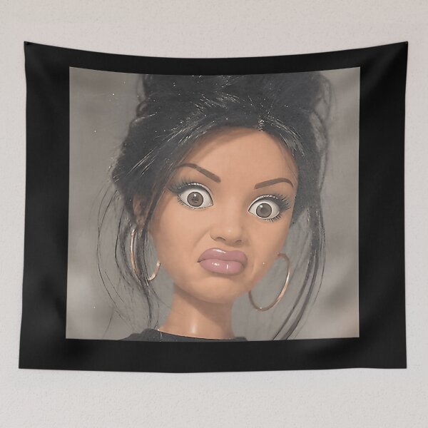 Item preview, Bratz Doll Cringe Face Disgusted Reaction Meme Y2K designed and sold by CharlieConon.