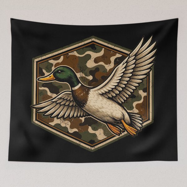 Item preview, Mallard Duck Camo Funny Duck Hunting designed and sold by DuDuChben.