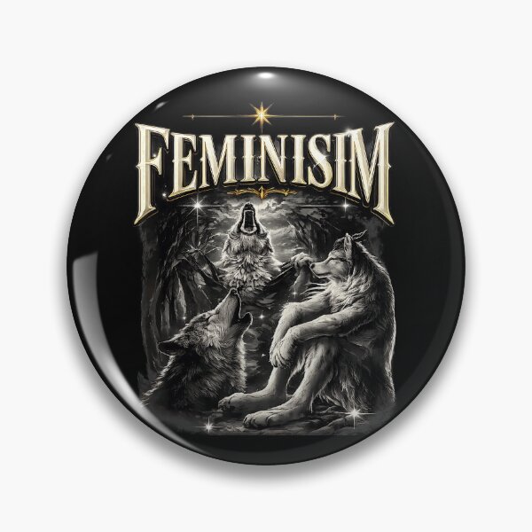 Item preview, Feminism Wolves Women Empowerment Feminist Activist designed and sold by CharlieConon.