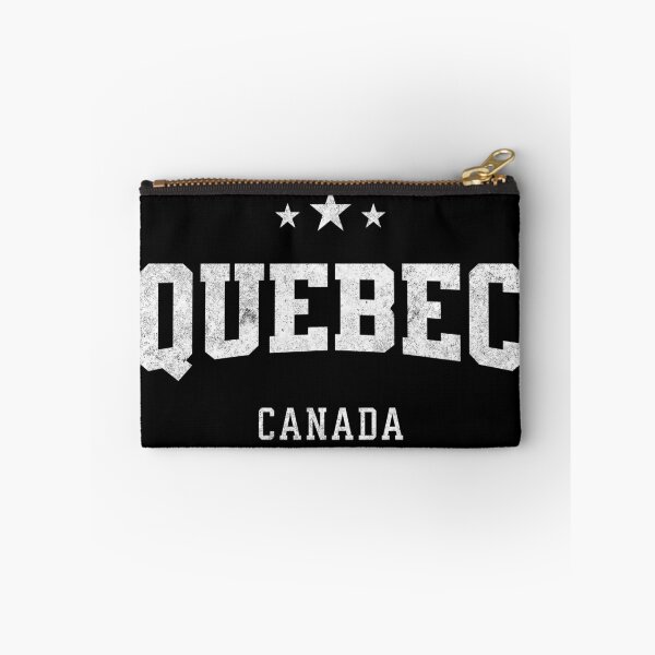 Item preview, Quebec City Canada Vintage Varsity Travel Style Design designed and sold by NiceTeeClub.