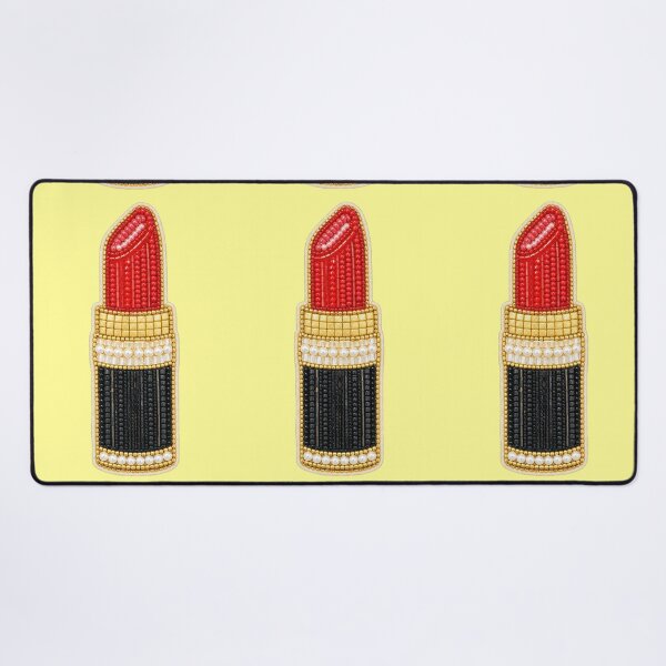 Item preview, Lipstick Pearls Red Cosmetics Glamour Aesthetic Elegant designed and sold by Mauswohn.