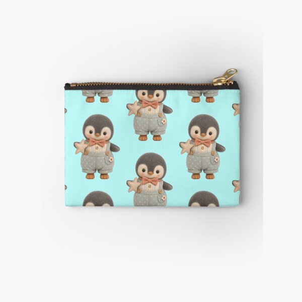Item preview, Cute penguin with star overalls and bow tie designed and sold by Mauswohn.
