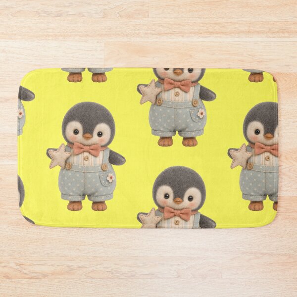 Item preview, Cute penguin with star overalls and bow tie designed and sold by Mauswohn.