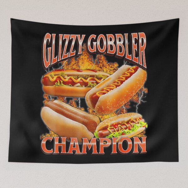 Item preview, Glizzy Gobbler Champion Hot Dog Eater Food Lover designed and sold by CharlieConon.