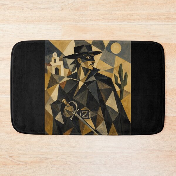 Item preview, Zorro – Cubist Portrait designed and sold by Astralia.