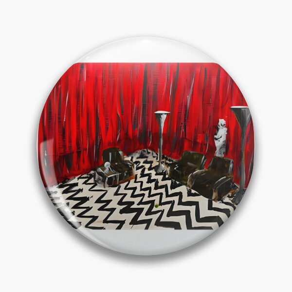 Item preview, Surreal Red Room Chevron Pattern - Cult Retro Mystery Aesthetic Art | Perfect Gift For You And Friends designed and sold by Random-ftw.