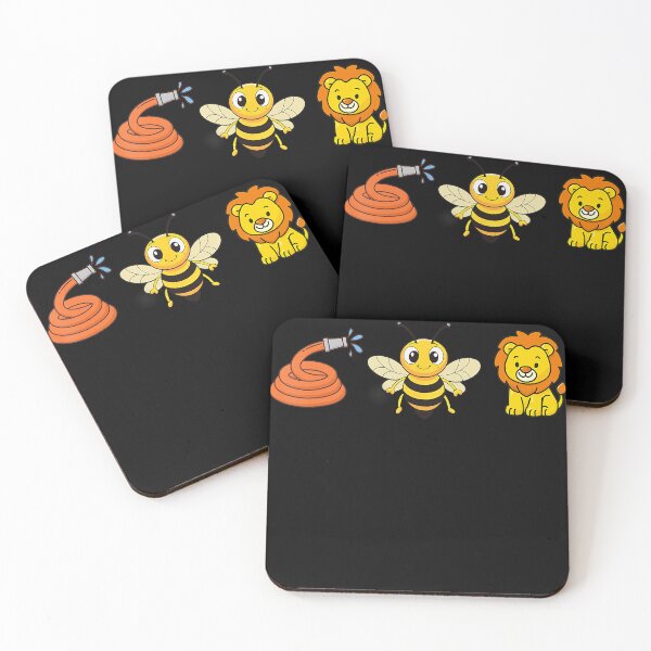 Item preview, Hose Bee Lion Kids Animals Nursery designed and sold by CharlieConon.