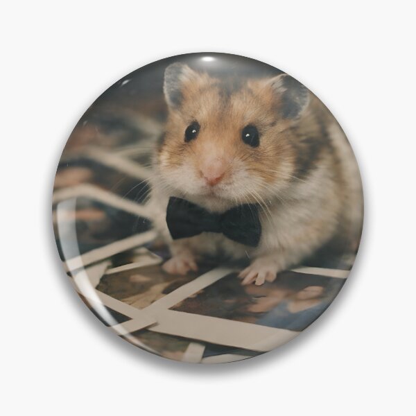 Item preview, Rat in Bow Tie Looking at an Old Photograph Wall Art | Nostalgic Rodent Portrait | Retro Photography Aesthetic Vintage Memory Print designed and sold by PaintedPixels01.