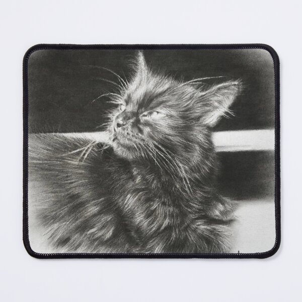 Item preview, Portrait of a Beautiful and Elegant Black Cat  designed and sold by artxsian.