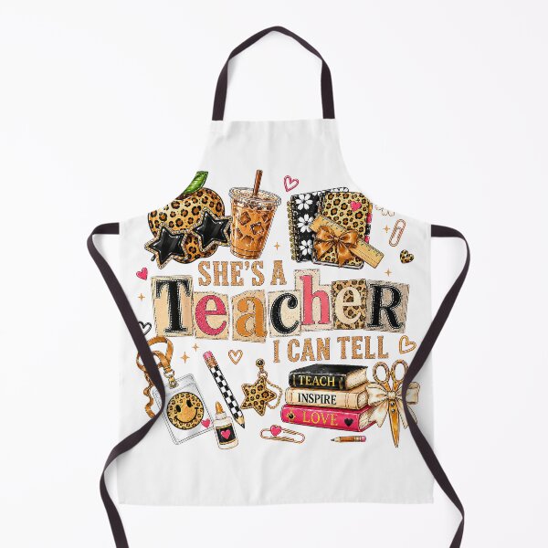 Item preview, She's A Teacher I Can Tell Leopard Back to School Teacher T-Shirt designed and sold by dDariaallofthat.