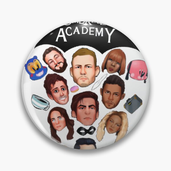 Item preview, Superpowered Siblings Academy Retro Umbrella Art - Dysfunctional Hero Family Graphic | ⭐⭐⭐⭐⭐ designed and sold by 3h8v.