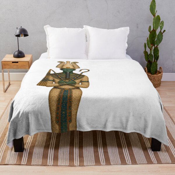 Item preview, Osiris — Egyptian God of Rebirth | Egyptian Revival Art designed and sold by Urbantheseus.