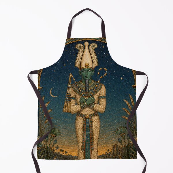 Item preview, Osiris — Egyptian God of Rebirth | Egyptian Revival Art designed and sold by Urbantheseus.