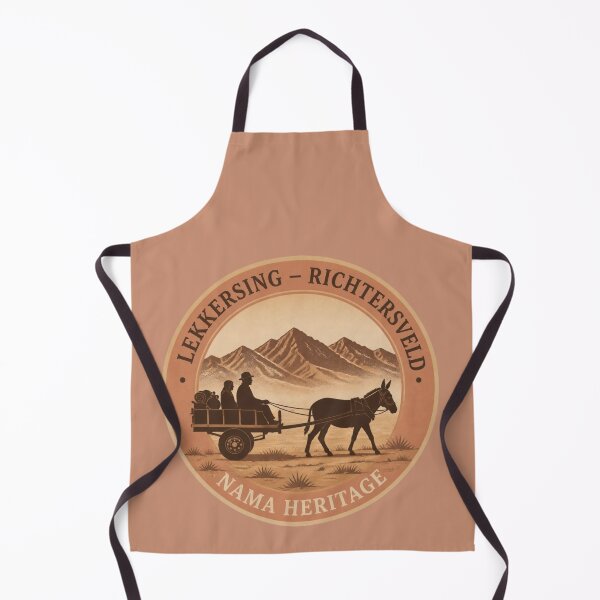 Item preview, Lekkersing Nama Village Heritage Round Badge – Richtersveld South Africa designed and sold by The Digital Compass.