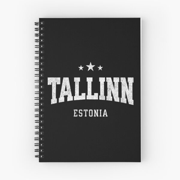 Item preview, Tallinn Estonia Vintage Varsity Travel College Style Design designed and sold by NiceTeeClub.