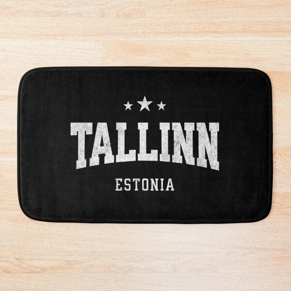 Item preview, Tallinn Estonia Vintage Varsity Travel College Style Design designed and sold by NiceTeeClub.