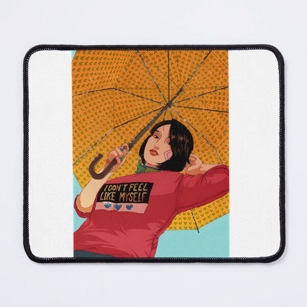 Item preview, Rainy Day Aesthetic Minimalist Umbrella Illustration Weather Lover Gift Concept | Perfect Gift For You And Friends designed and sold by 3h8v.