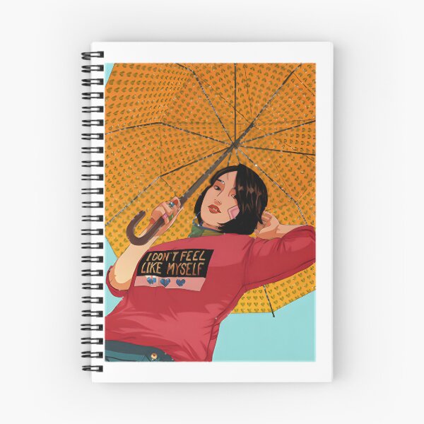 Item preview, Rainy Day Aesthetic Minimalist Umbrella Illustration Weather Lover Gift Concept | Perfect Gift For You And Friends designed and sold by 3h8v.