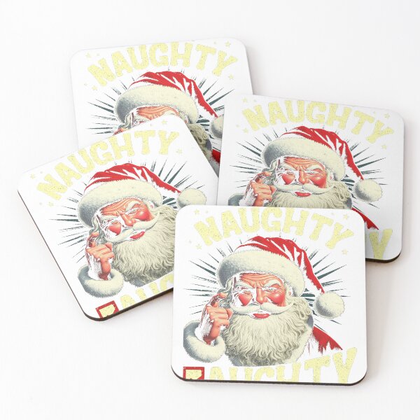 Item preview, Definitely Naughty Santa Winking Christmas designed and sold by lht6474.