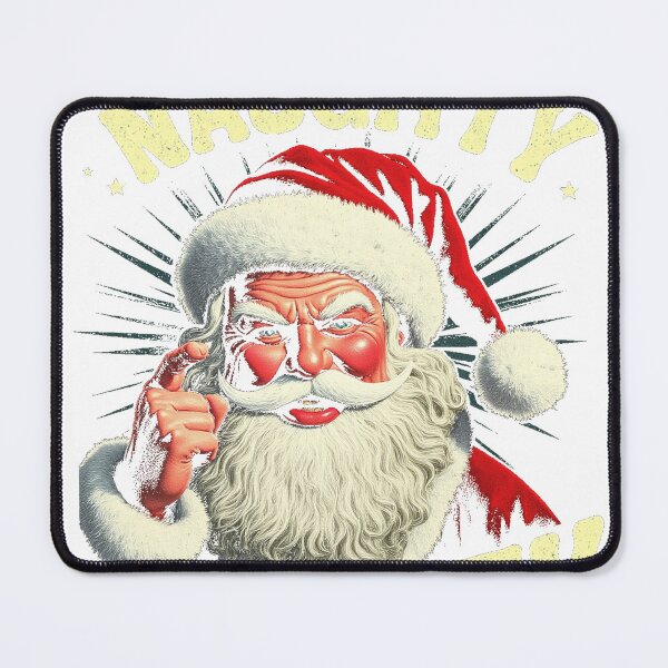Item preview, Definitely Naughty Santa Winking Christmas designed and sold by lht6474.