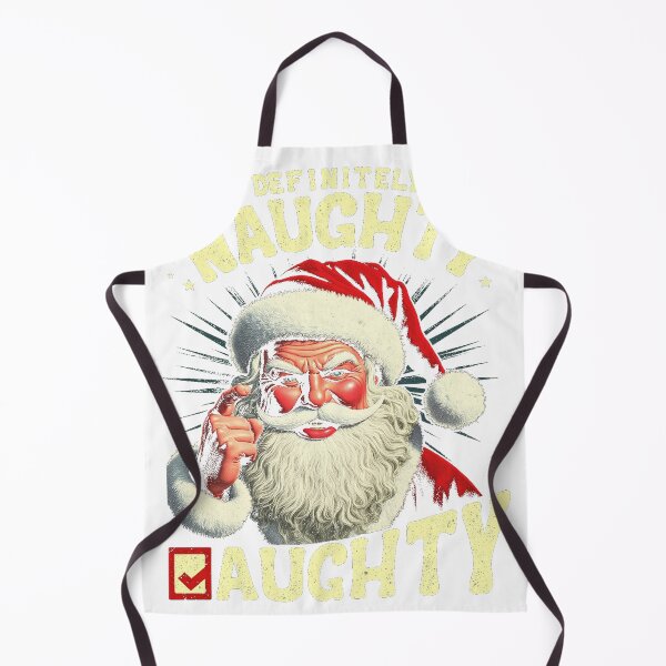 Item preview, Definitely Naughty Santa Winking Christmas designed and sold by lht6474.