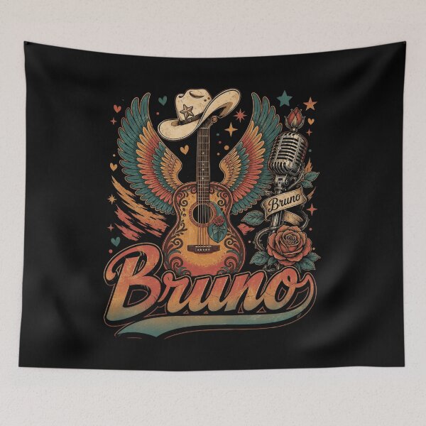 Item preview, Retro Bruno Vintage Classic 70's 80's Men Women Kids designed and sold by watanabeee.