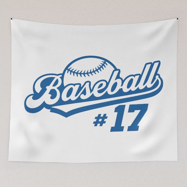 Item preview, Baseball number 17 designed and sold by sabinako.