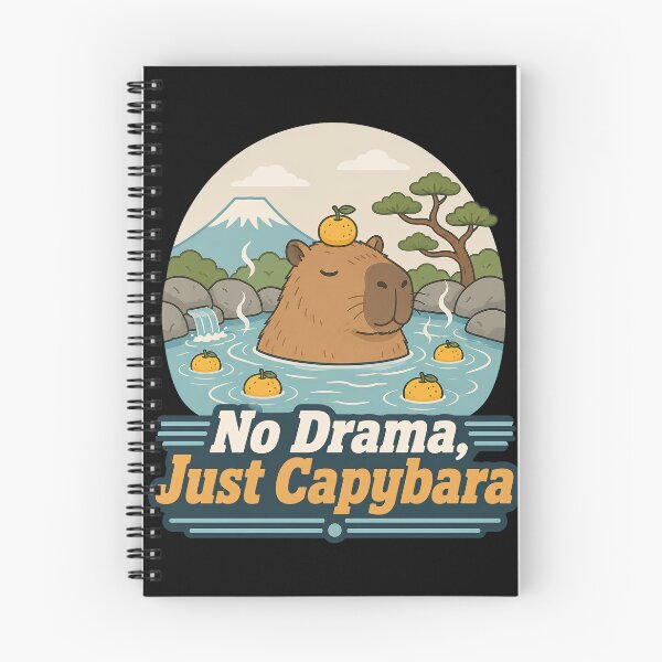 Item preview, No drama just Capybara designed and sold by Radevv.
