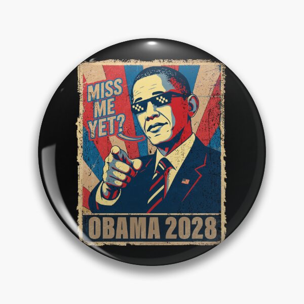 Item preview, Obama 2028 Funny Miss Me Yet Since Rules Don't Exist Anymore designed and sold by elongatedjazz.