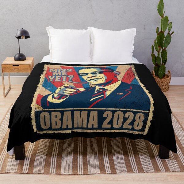 Item preview, Obama 2028 Funny Miss Me Yet Since Rules Don't Exist Anymore designed and sold by elongatedjazz.