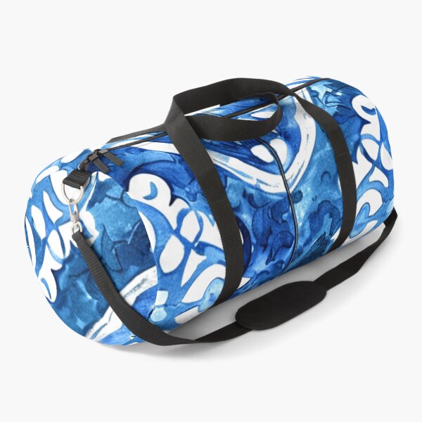 Item preview, Mediterranean Vintage Tile-Inspired Blue And White Pattern designed and sold by DEC02.