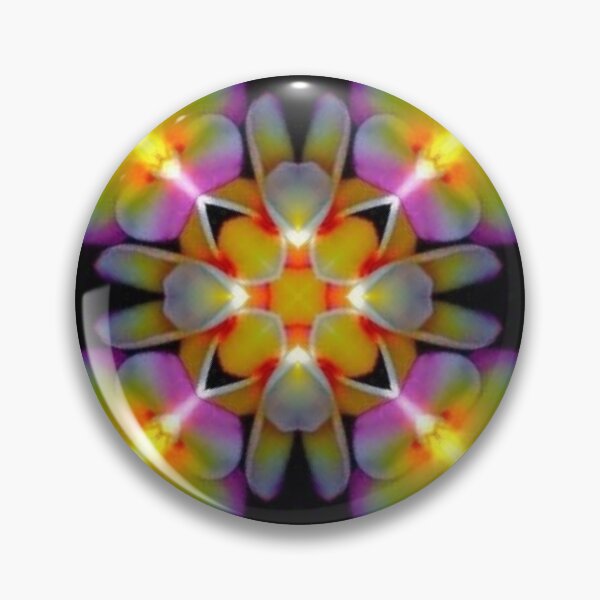 Item preview, Plumeria Kaleidoscope 7 designed and sold by KaleidoscopeMeg.