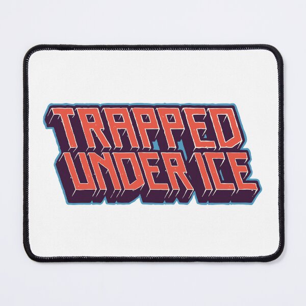 Item preview, Trapped Under Ice Red Blue designed and sold by ZoeDVeltkamp.