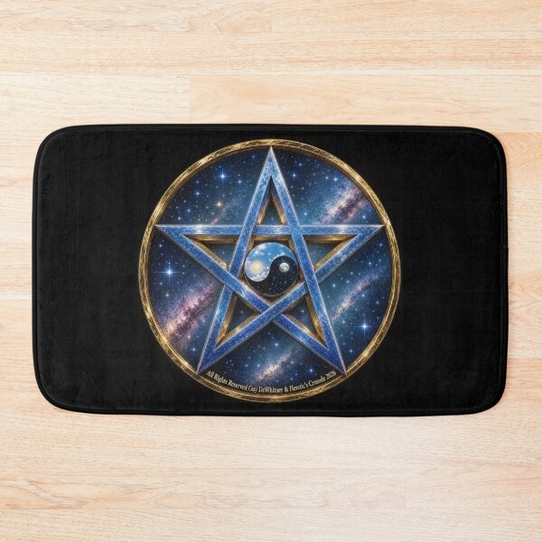 Item preview, Cosmic Yin-Yang Pentagram  designed and sold by Guyshka.
