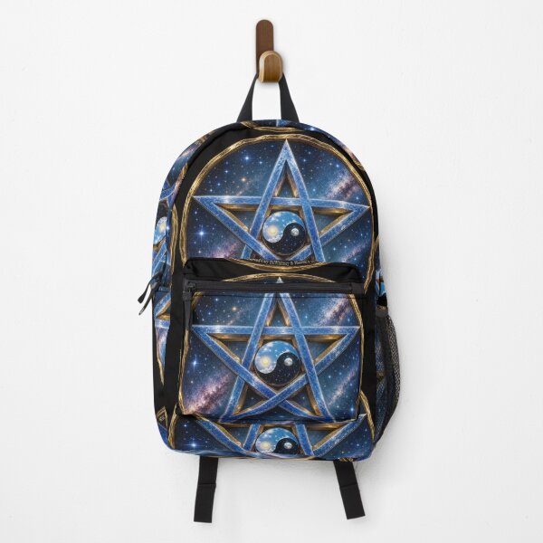 Item preview, Cosmic Yin-Yang Pentagram designed and sold by Guyshka.