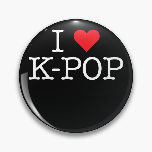 Item preview, I Love K-Pop Korean Pop Music Fan Lover designed and sold by BrockmeyeSB.