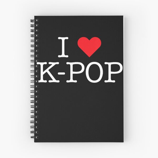 Item preview, I Love K-Pop Korean Pop Music Fan Lover designed and sold by BrockmeyeSB.