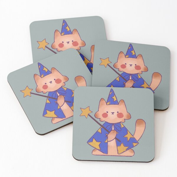Item preview, wizard cat designed and sold by hopscotch designs.