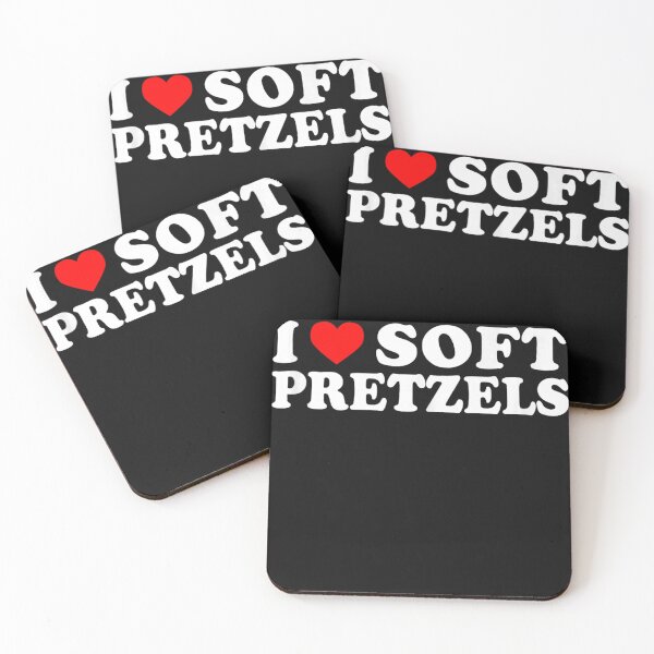 Item preview, I Love Soft Pretzels Pretzel Lover Foodie Snack Enthusiast designed and sold by BrockmeyeSB.